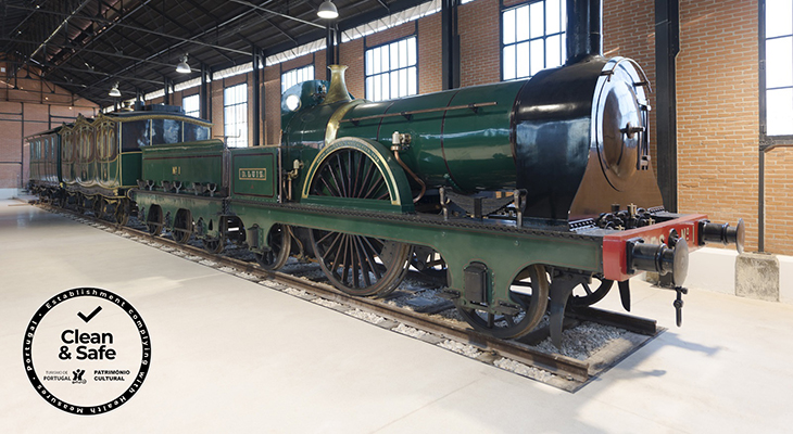 Museu Nacional Ferroviário reabre ao público