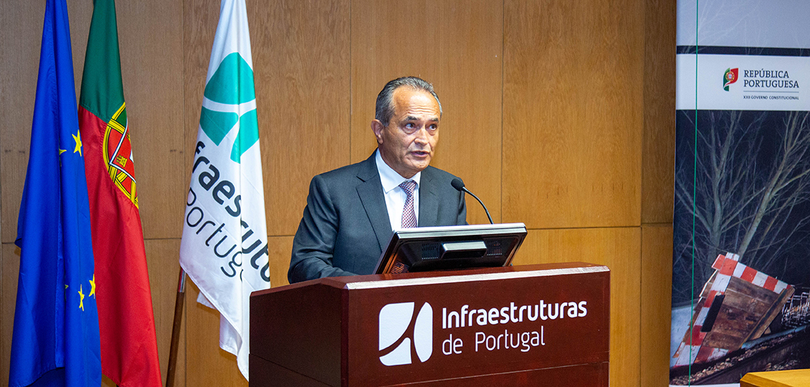 Presidente da IP, António Laranjo