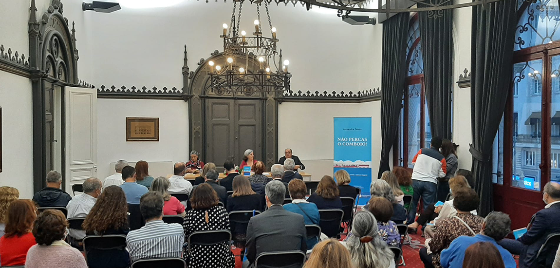 Apresentação livro "Não percas o Comboio", na Sala do Rei