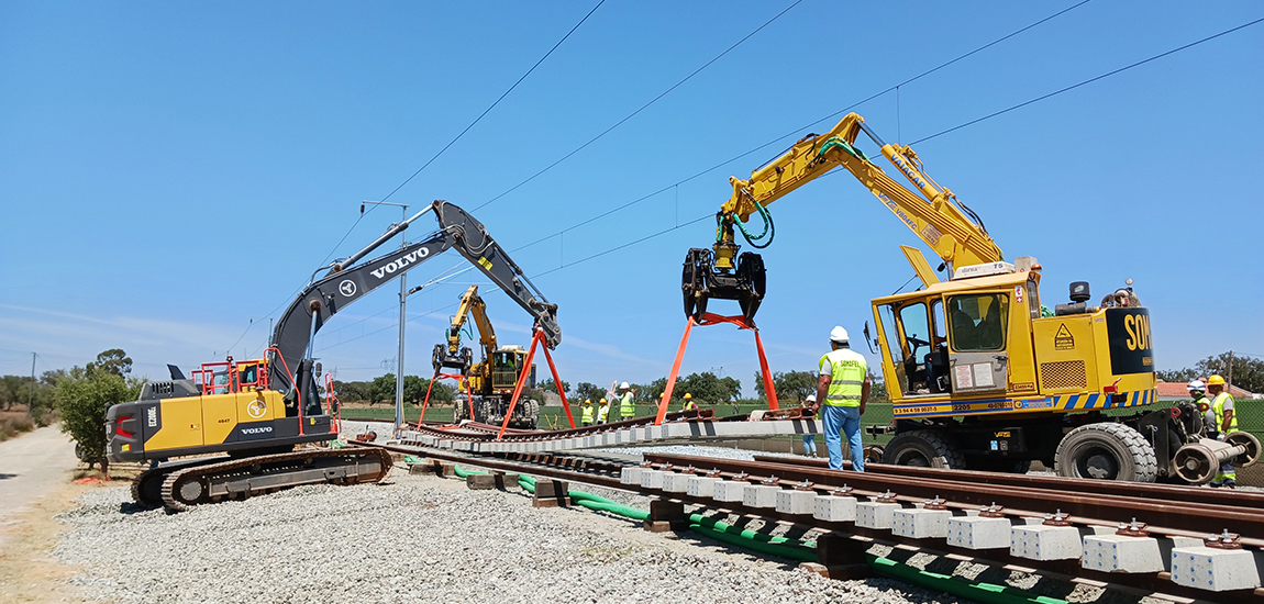 Estudantes em Engenharia Ferroviária do ISEL