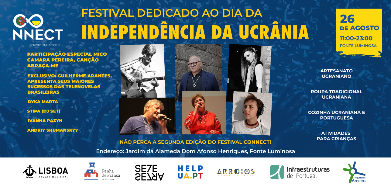 IP associa-se ao Festival do Dia da Independência "Connect for Ukraine"