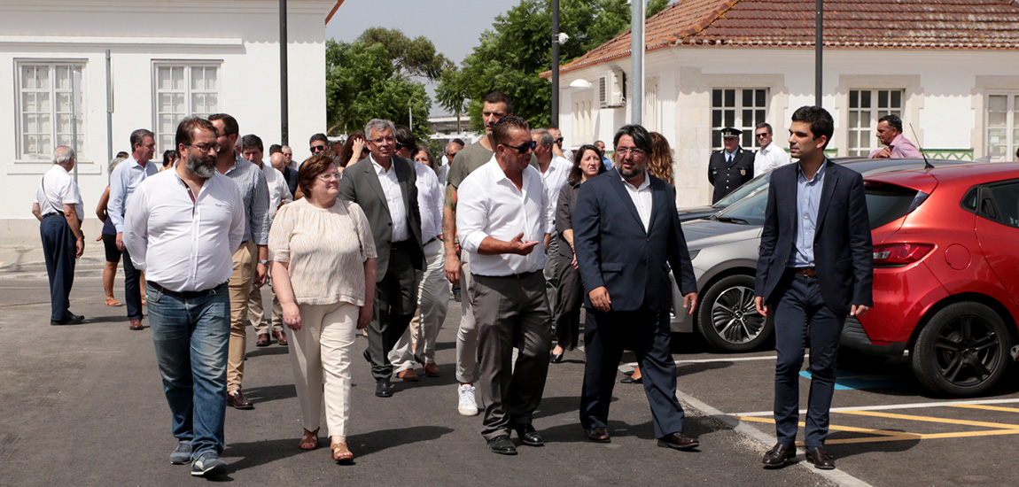 Secretário de Estado visita obras na Estação de Sacavém-Vice-PCA-visita