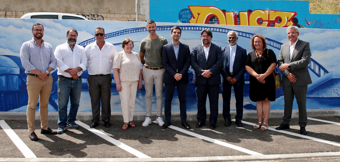 Secretário de Estado visita obras na Estação de Sacavém-Vice-PCA-Mural