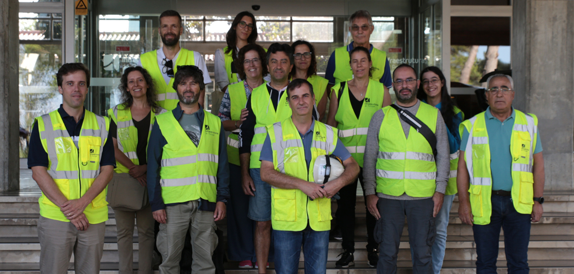 Grupo do Ciência Viva no Verão visita Ponte 25 de Abril