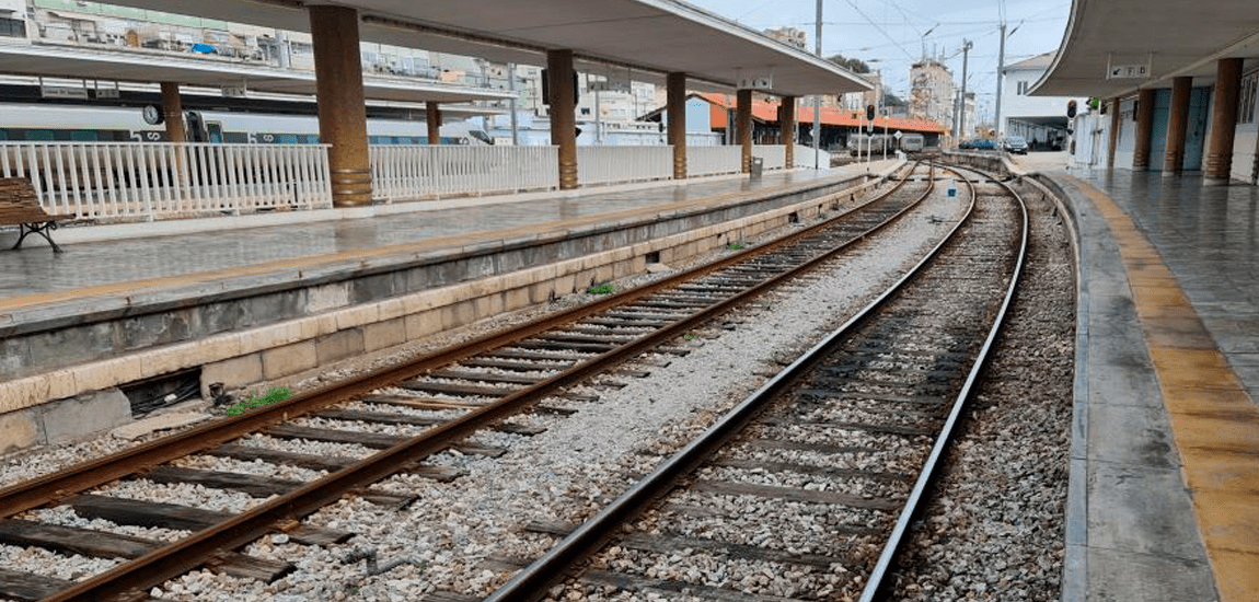 Reabilitação de linhas na Estação de St.ª Apolónia: fotografia 1