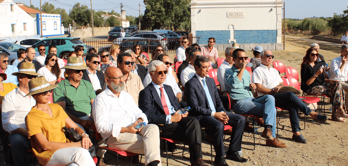 Fotografia 5 - Cerimónia de abertura da Ecopista de Reguengos 