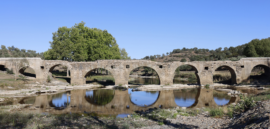 Ponte da Ribeira Grande na EN245, em Fronteira: fotografia 1