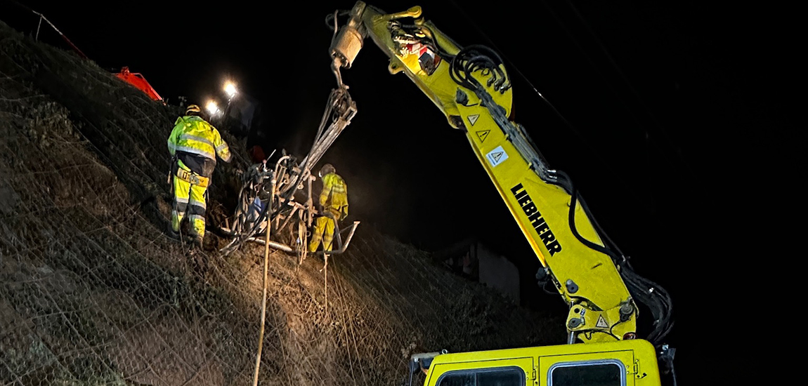 Imagem 4 - Maquinaria trabalhos noturnos