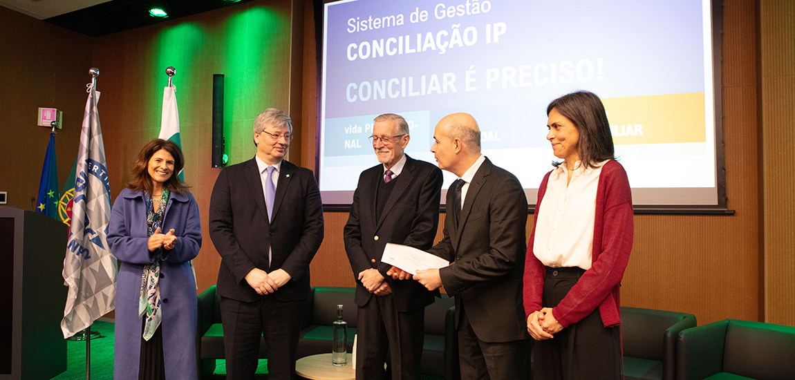 Imagem 2 - Grupo IP reconhecido pelas suas práticas de Conciliação entre a Vida Profissional, Familiar e Pessoal