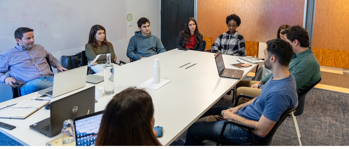 Imagem dos alunos na Direção de Emreendimentos