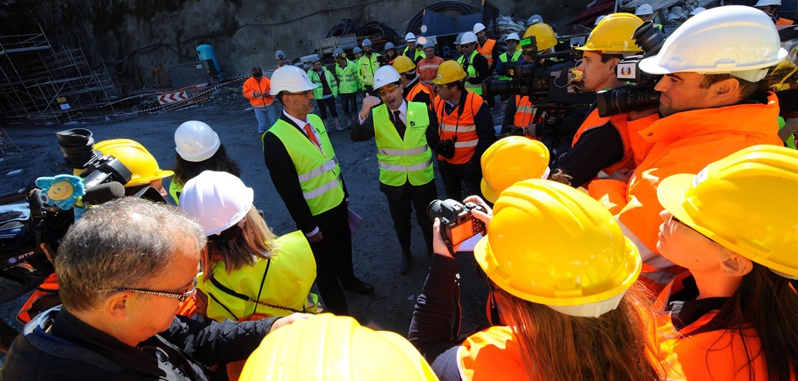 Inauguração Túnel do Marão