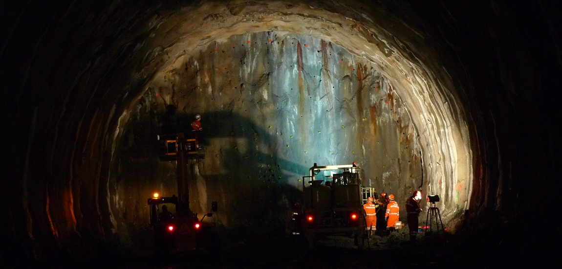 Construção Túnel Marão