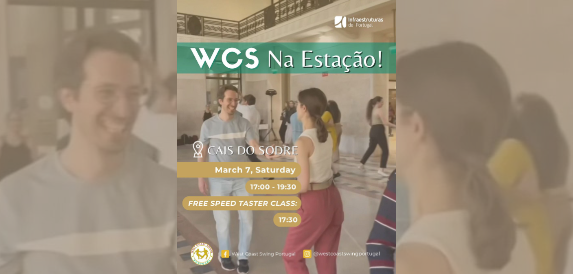 West Coast Swing anima a Estação Ferroviária do Cais do Sodré