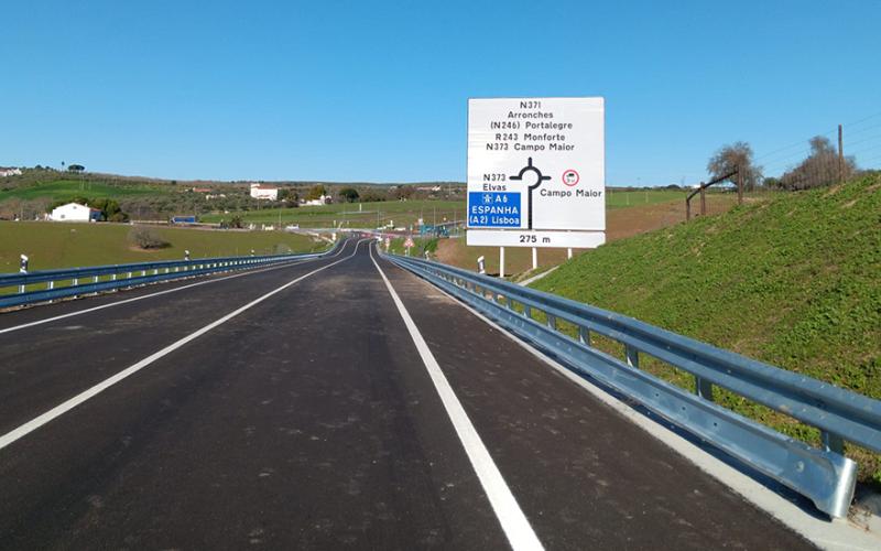 Melhoria de Acessibilidade à Zona Industrial de Campo Maior: fotografia 1