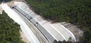 Concluída Estabilização de Taludes na Linha do Norte – Concelho de Ourém