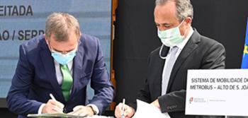 Início da empreitada de construção do troço entre Alto de São João e Serpins